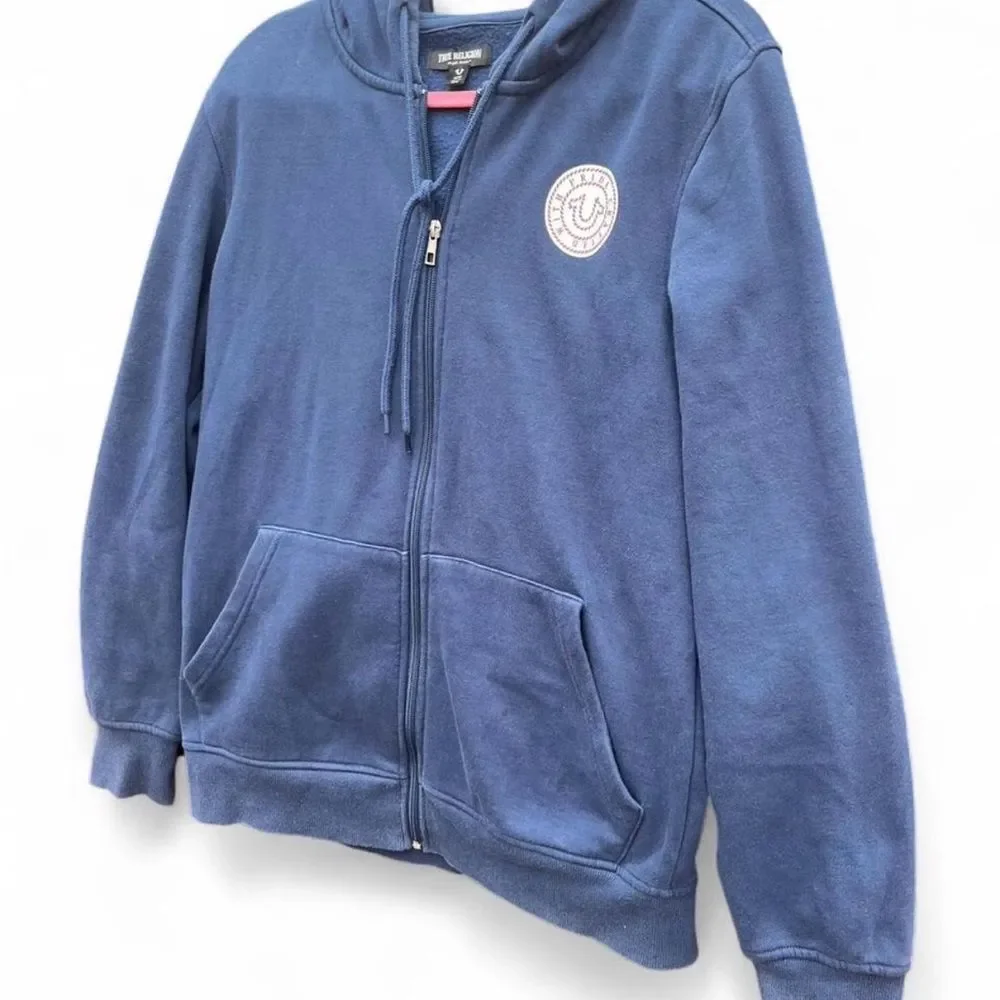 True Religion Navy Blue Hoodie